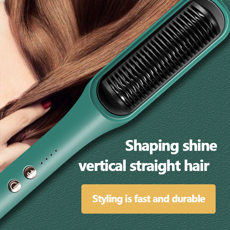 2 in 1 Hair Straightener Comb & Curler.